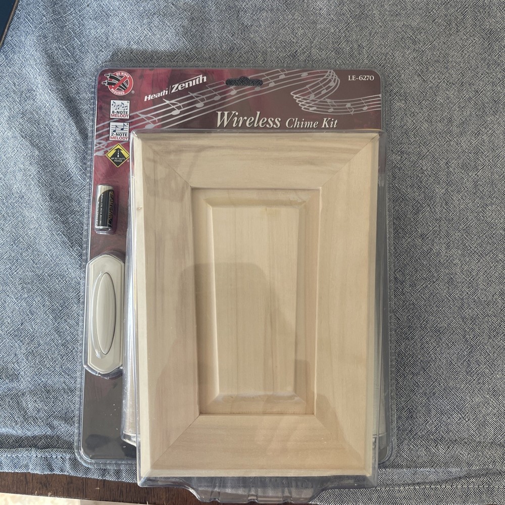 Heath Zenith Wired Solid Wood Door Chime 2-Note Melody Model 48 NEW Sealed!