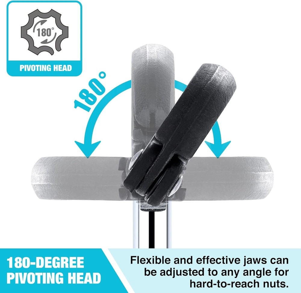 11" Adjustable Basin Wrench for Professionally Efficient Plumbing Repairs