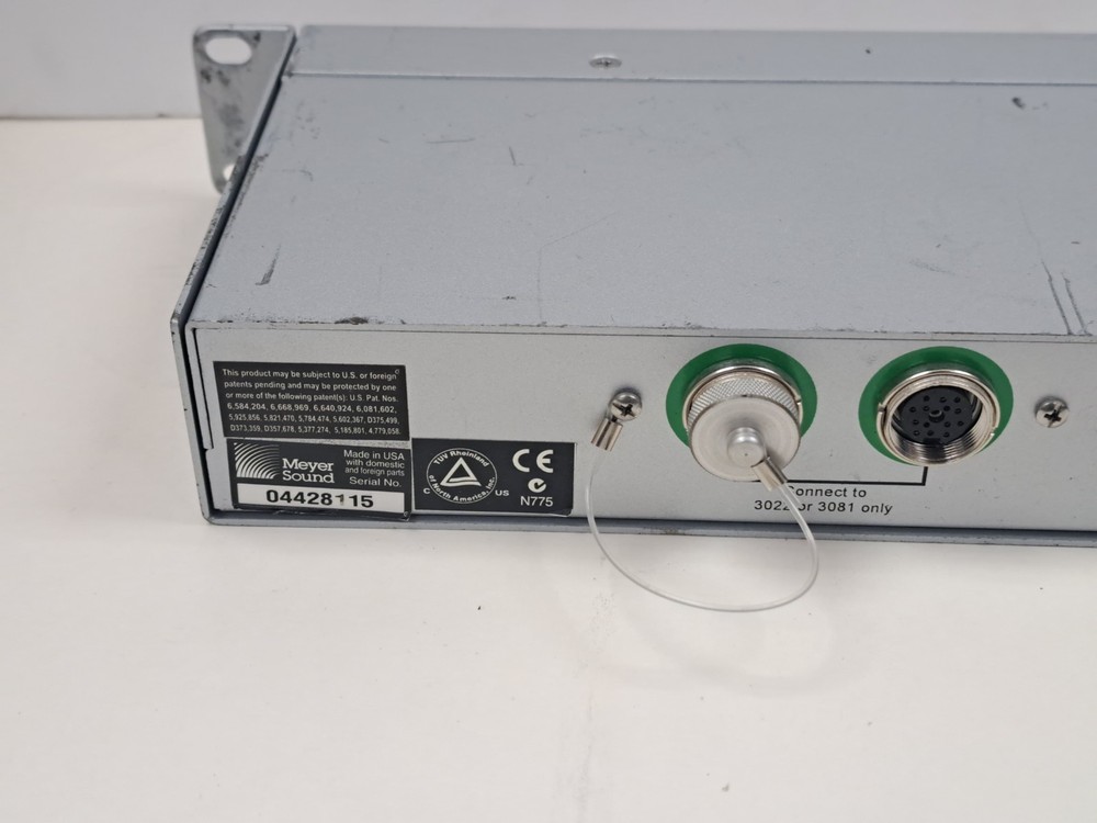 Meyer Sound SIM3081 Mic Input Switcher For SIM3 Audio Analyzer