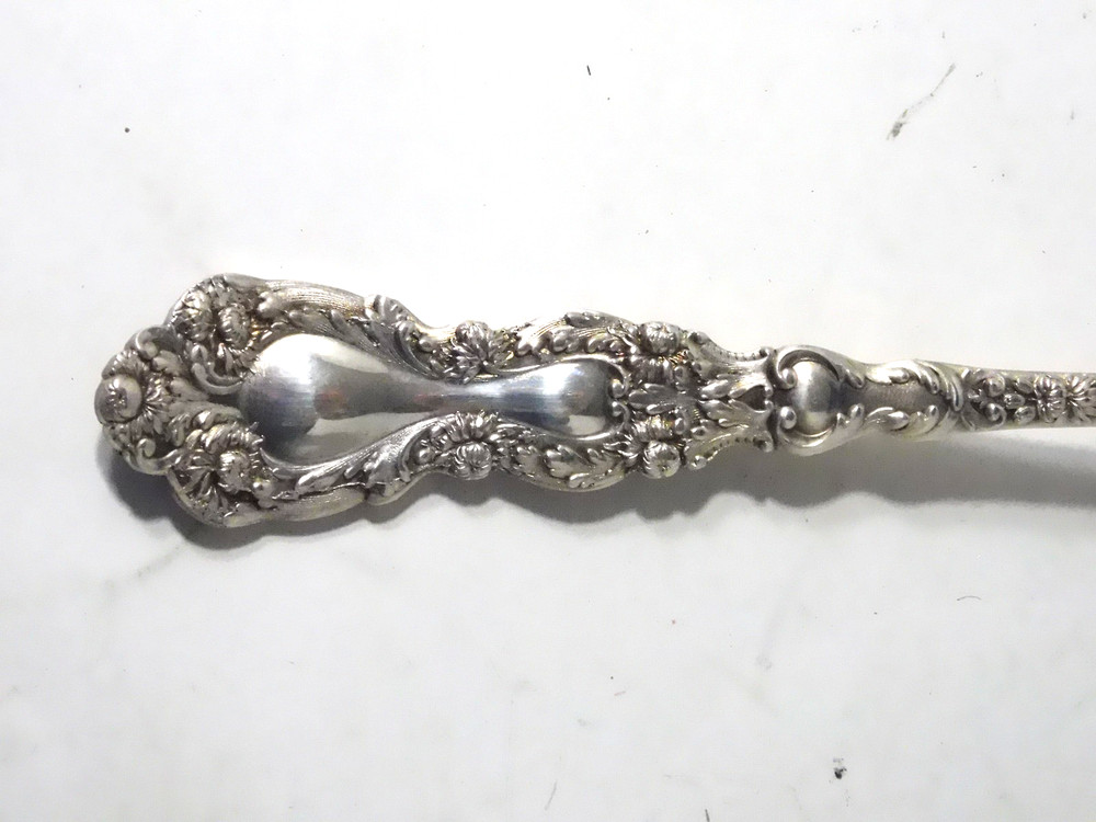 Gorham EP Silverplate CHRYSANTHEMUM Pasta/Spaghetti Serving Spoon