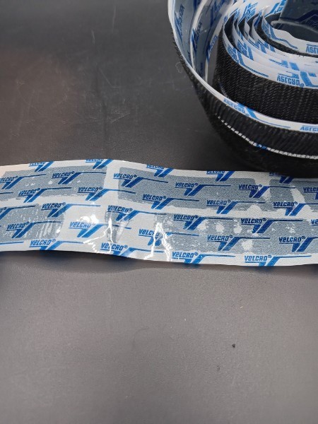 3/4 Inch Wide Hook & Loop Tape, White & Black