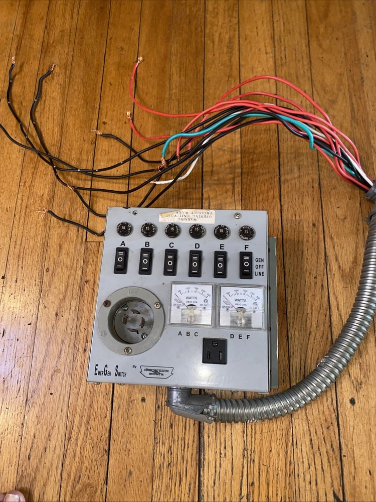 6 circuit transfer switch