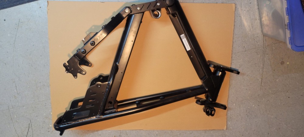 Juiced Hyperscrambler 2 bicycle Frame with Fork Mount