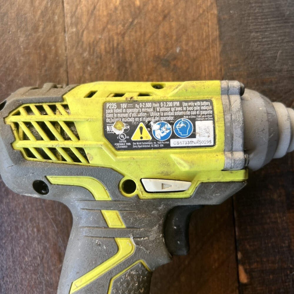 Ryobi P235 18V ONE+ Impact Driver (Tool Only)