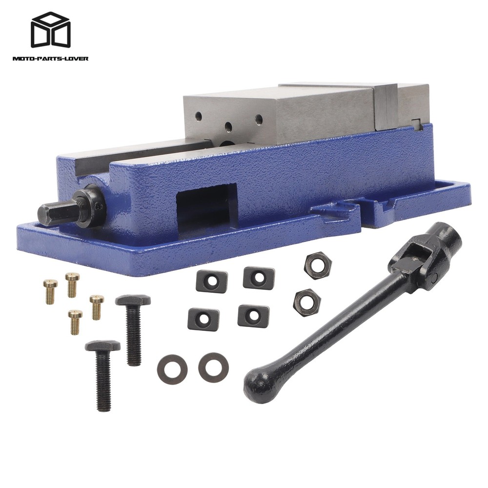 4" Vice Precision Lockdown CNC Milling Machine Bench Vise Clamping Without Base