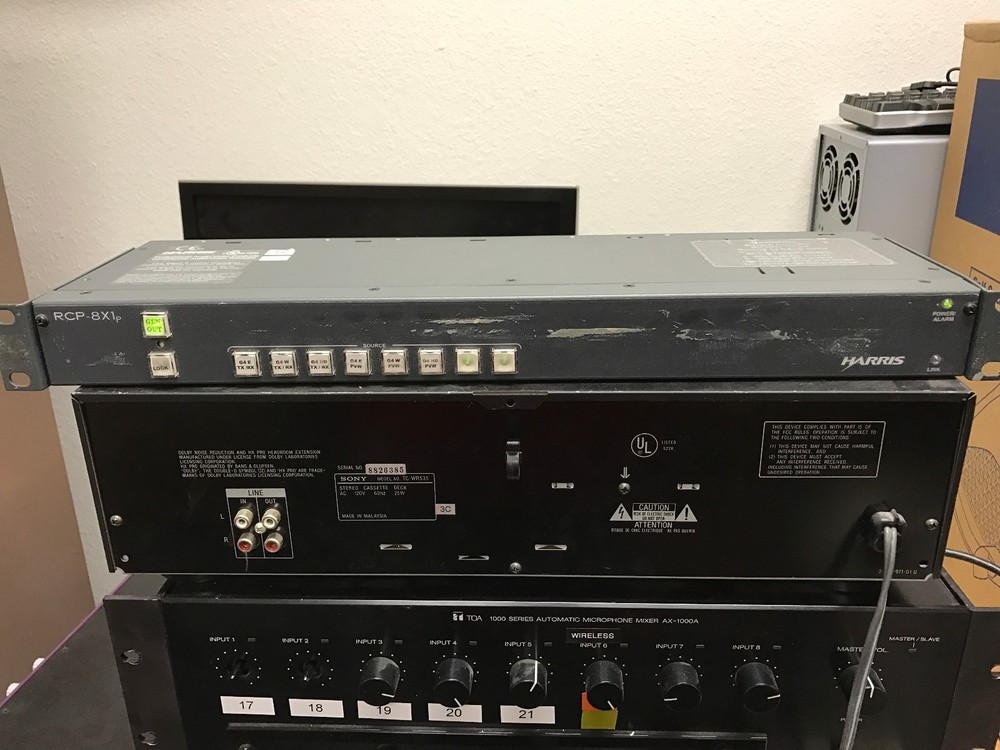 LEITCH HARRIS RCP-8x1p CONTROL PANEL