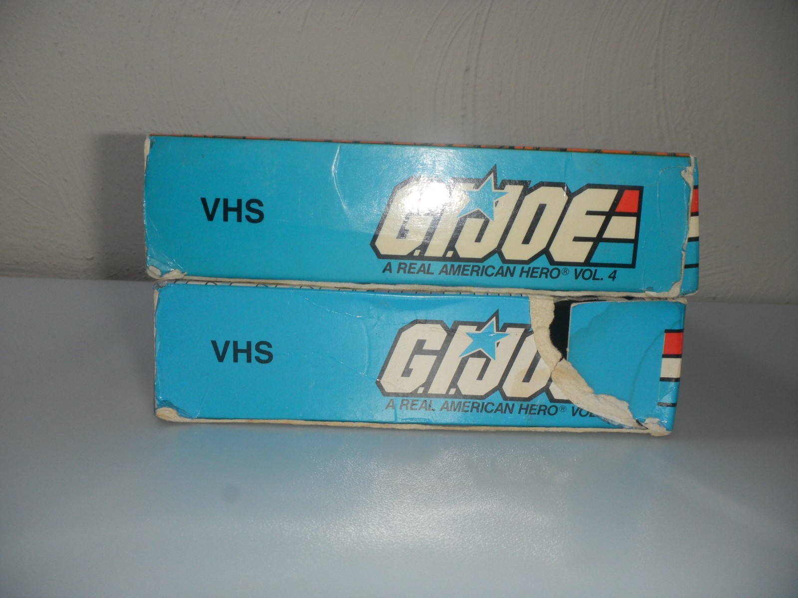 1980s FHE Big Box VHS Cassette Tape Movie Set Vintage G.I. GI Joe 3.75 ARAH Lot
