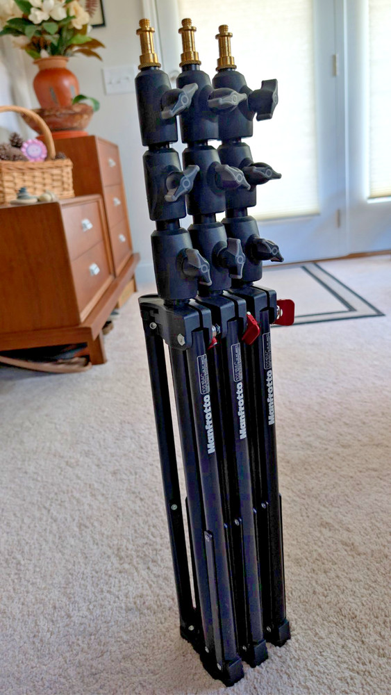Manfrotto 1051BAC-3 Light Stands