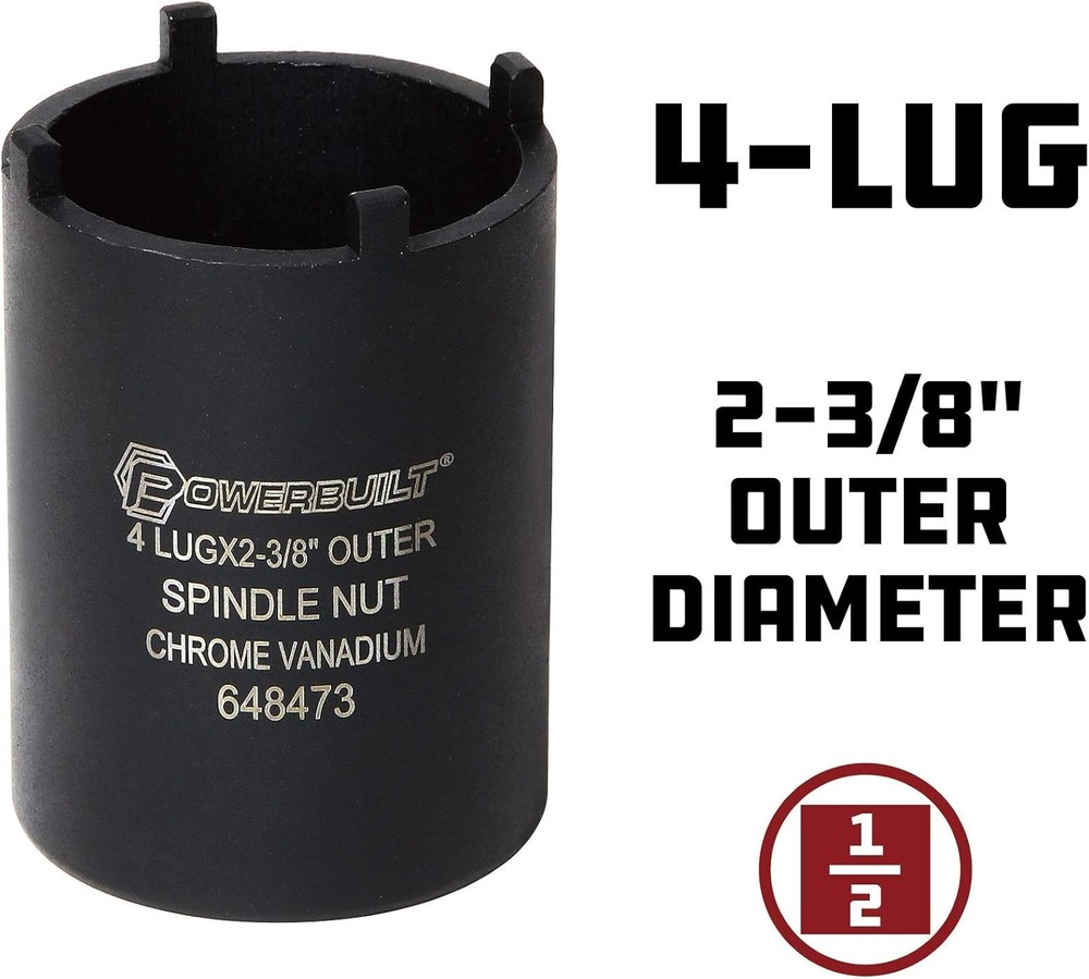 Spindle Nut Socket Tool for Trucks SUVs