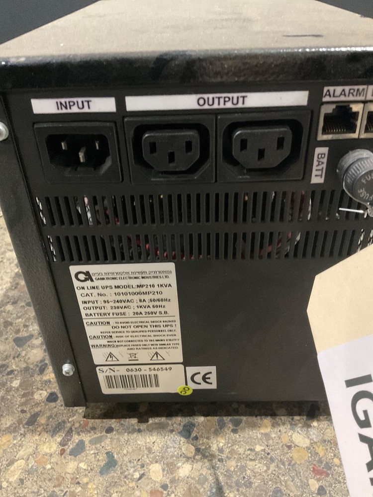 GAMATRONIC MP210 Power Management Module USED