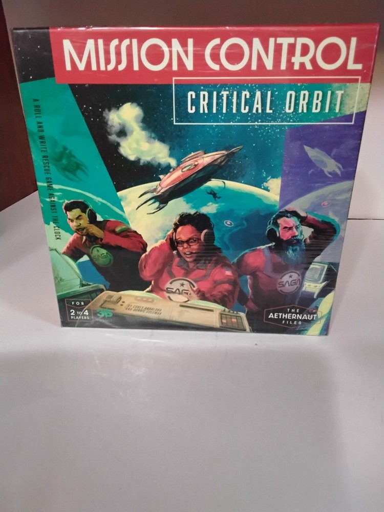Mission Control Critical Orbit RPG New Sealed