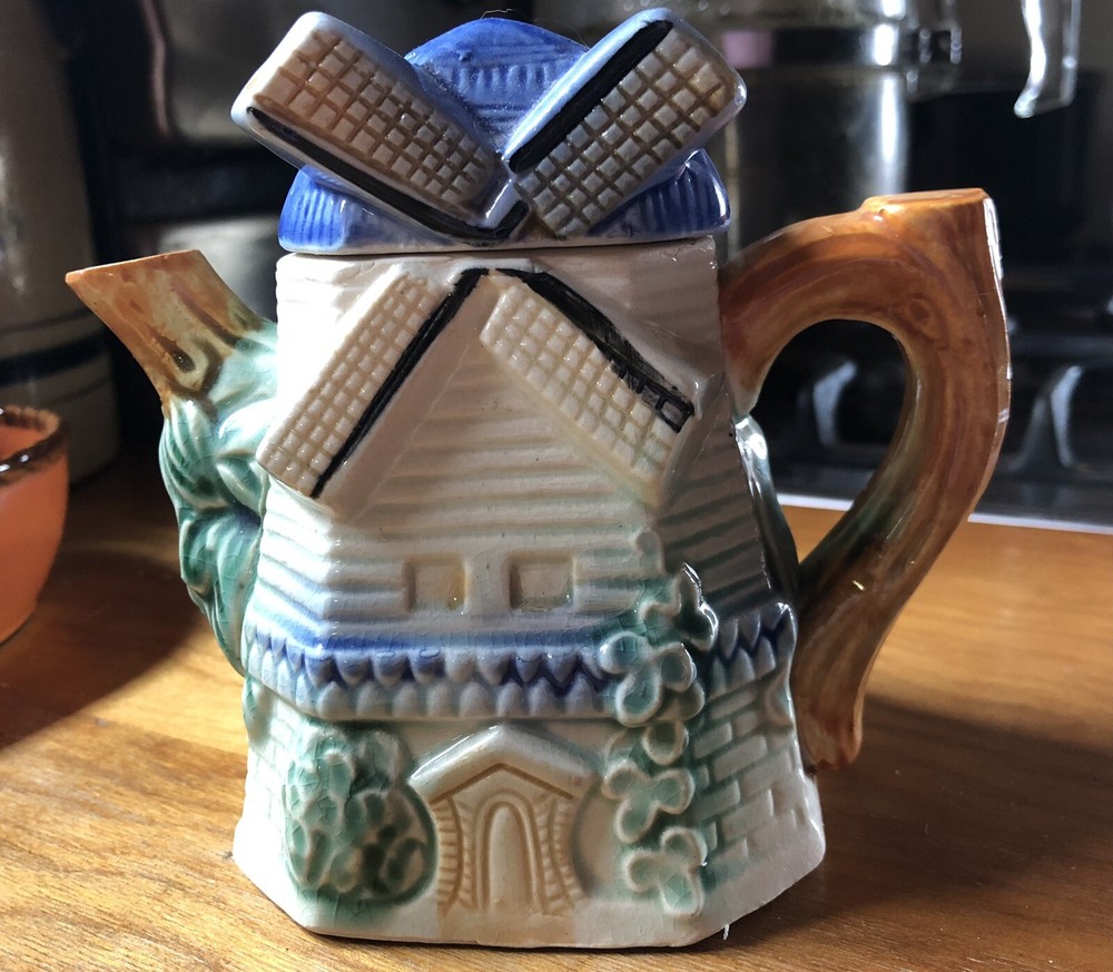 Windmill Teapot Japan Super Cute