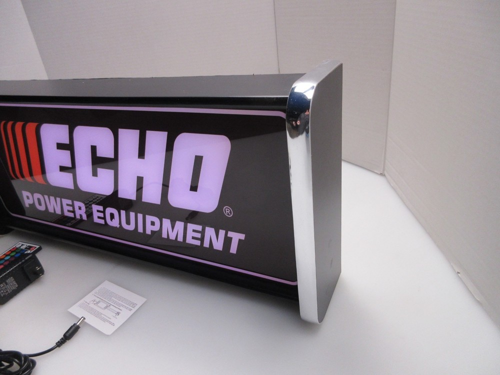 Echo Power Equipment LED Display lighted sign lightbox Wall hanging Light
