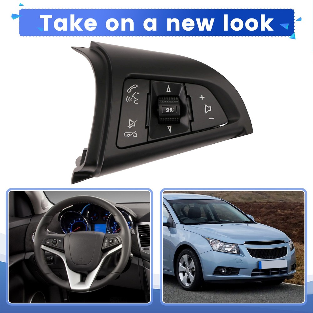 Car Steering Wheel Right Multifunction Button Telephone Volume Control 7244