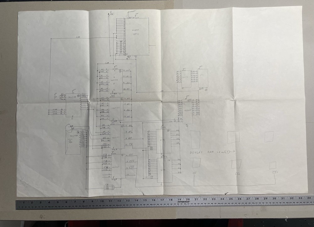 Vintage Circuit Diagram