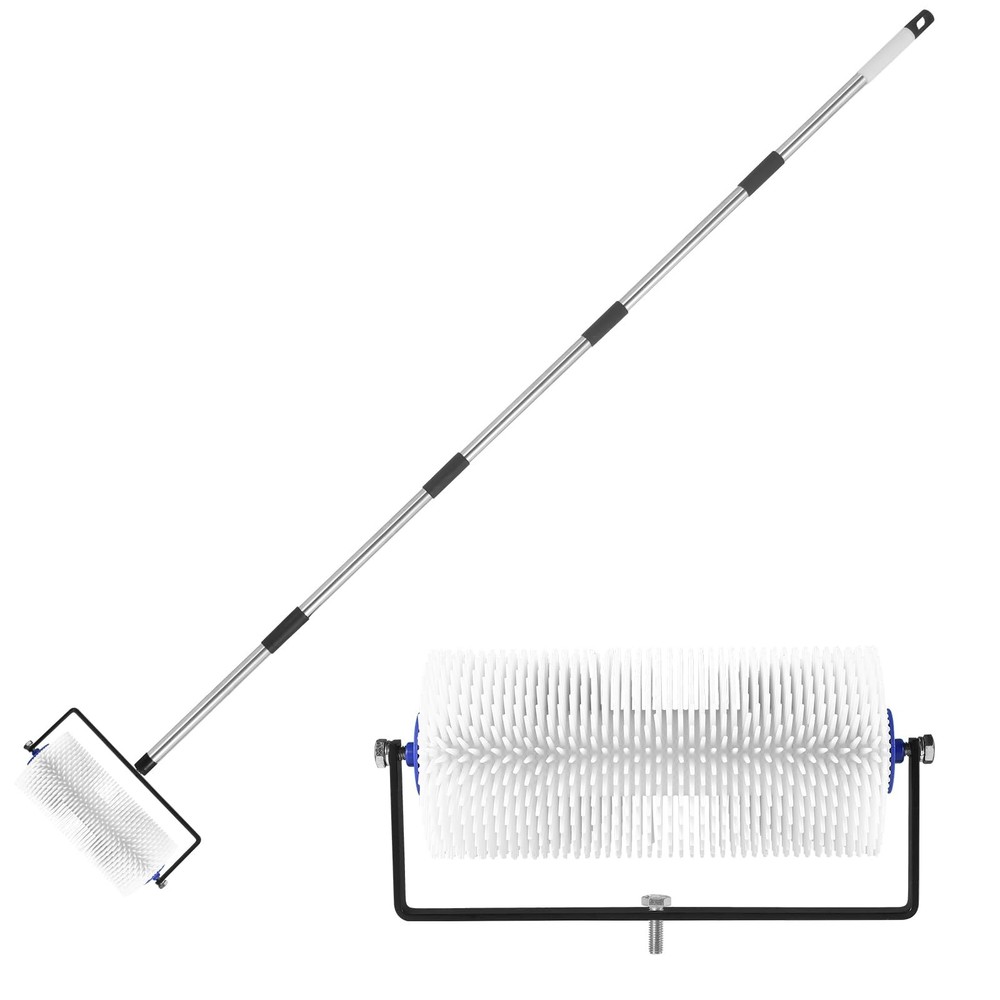 Spiked Roller for Self Leveling,9” Floor Leveling Black