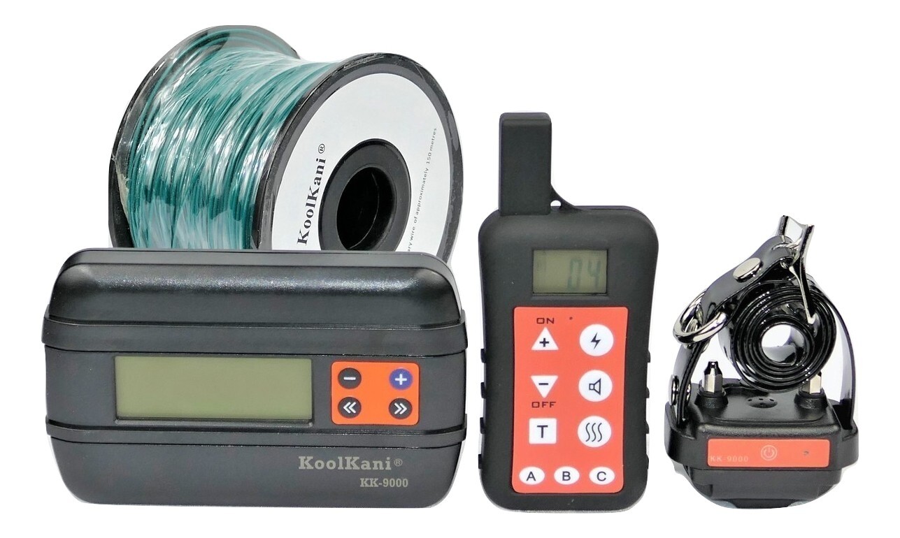 In-ground/underground Containment Electric Fence & Remote E Collar Bark Trainer