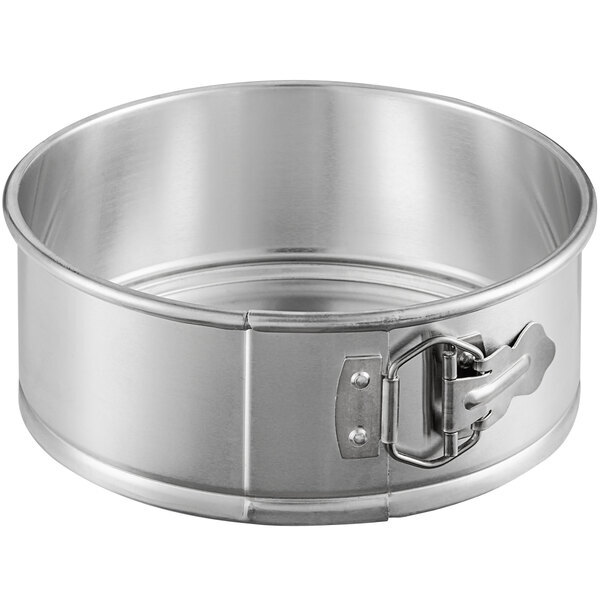Choice 3" High Sided Aluminum Springform Cake Pan (select diameter below)