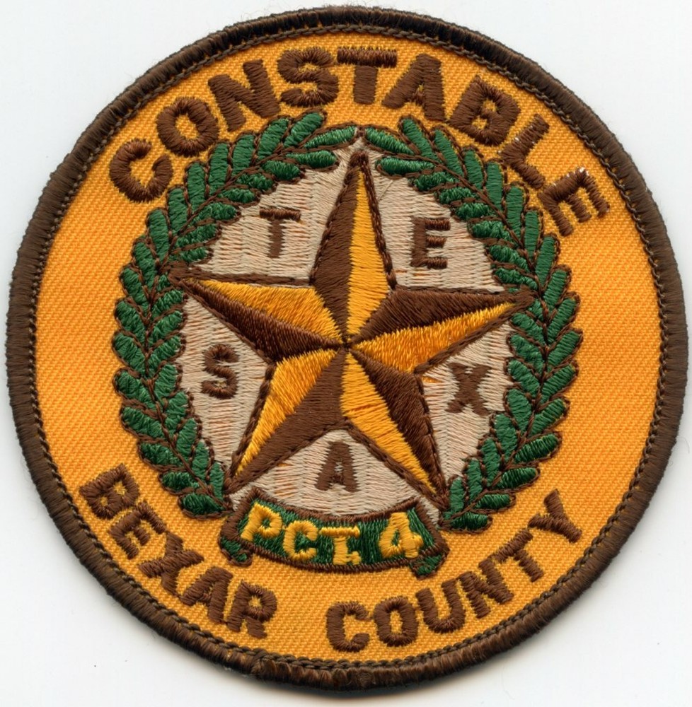 BEXAR COUNTY TEXAS TX Precinct 4 CONSTABLE sheriff police PATCH