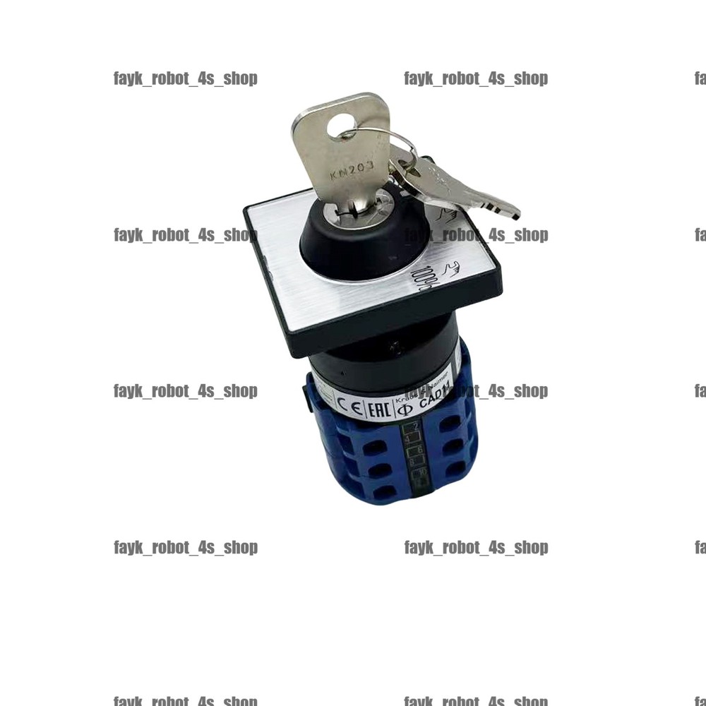 3HAC15340-1 0N6KB keys&3-position selector mode switch For ABB robot controller