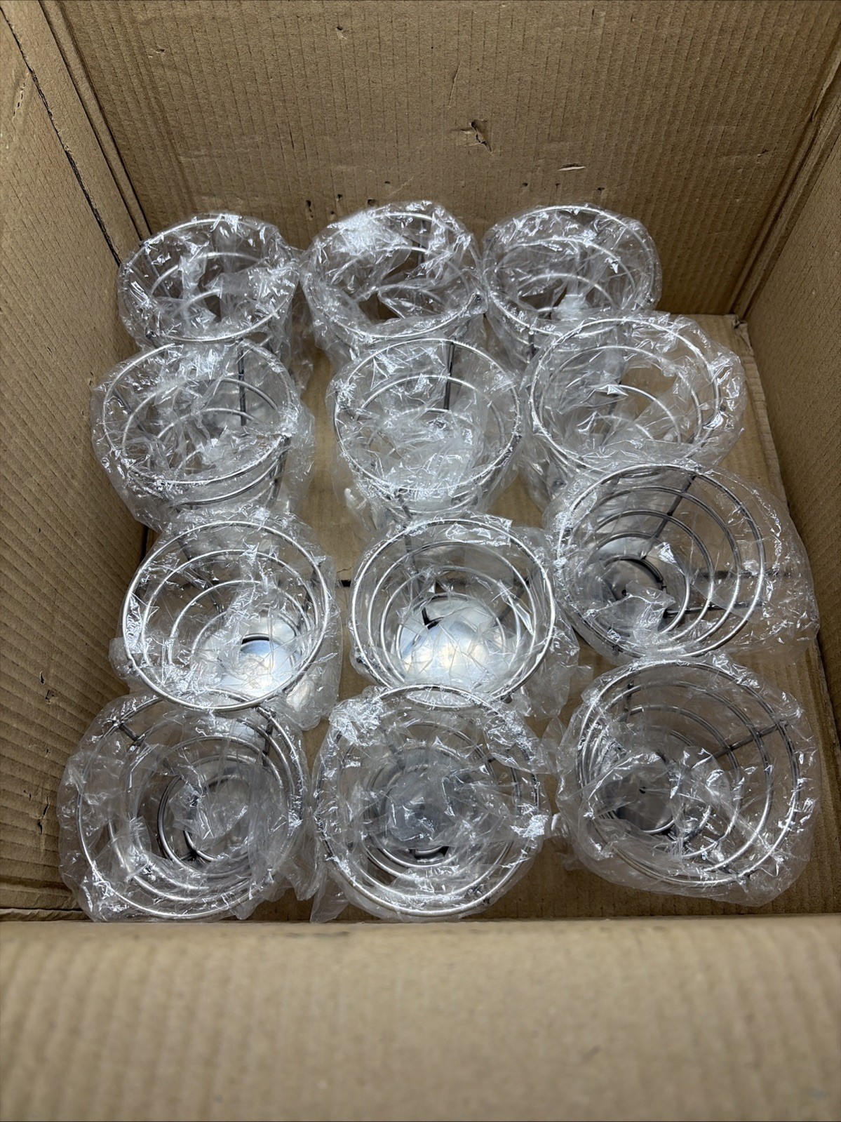 Steelite Creations Wire Fry Cone 3.5" WB-3260 7600CV020 New Stainless Case of 24