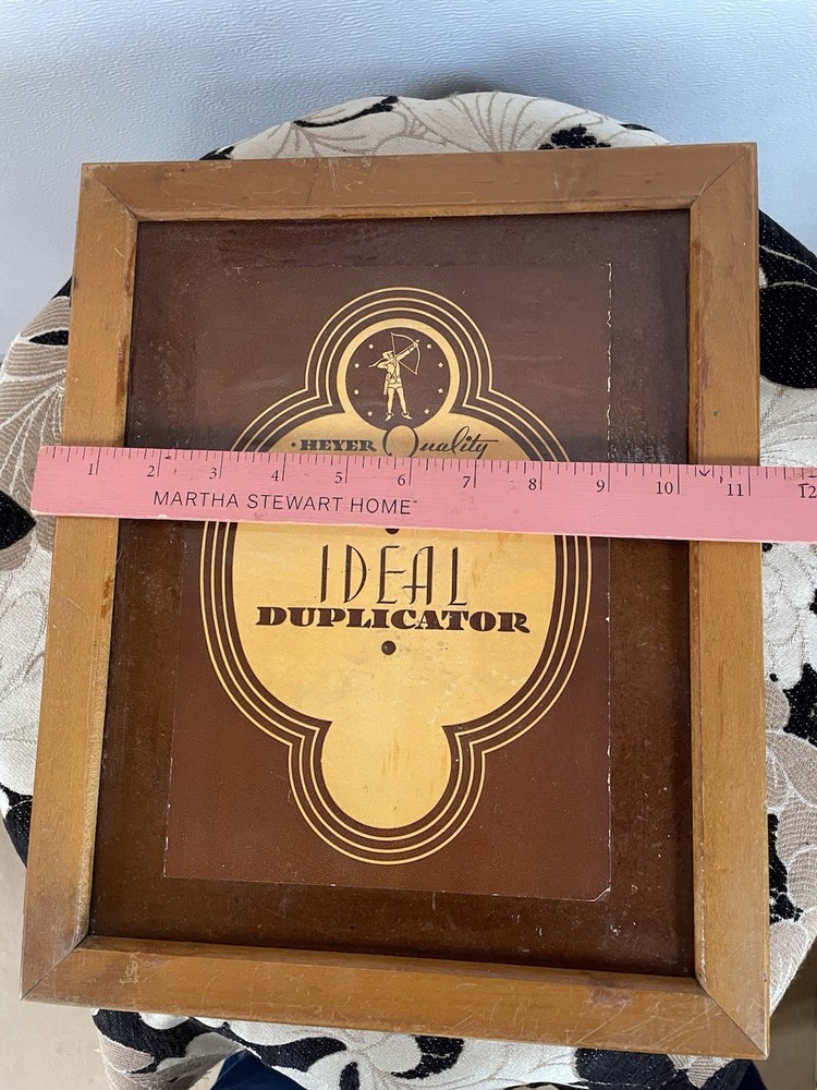 Antique Heyer Quality Duplicator