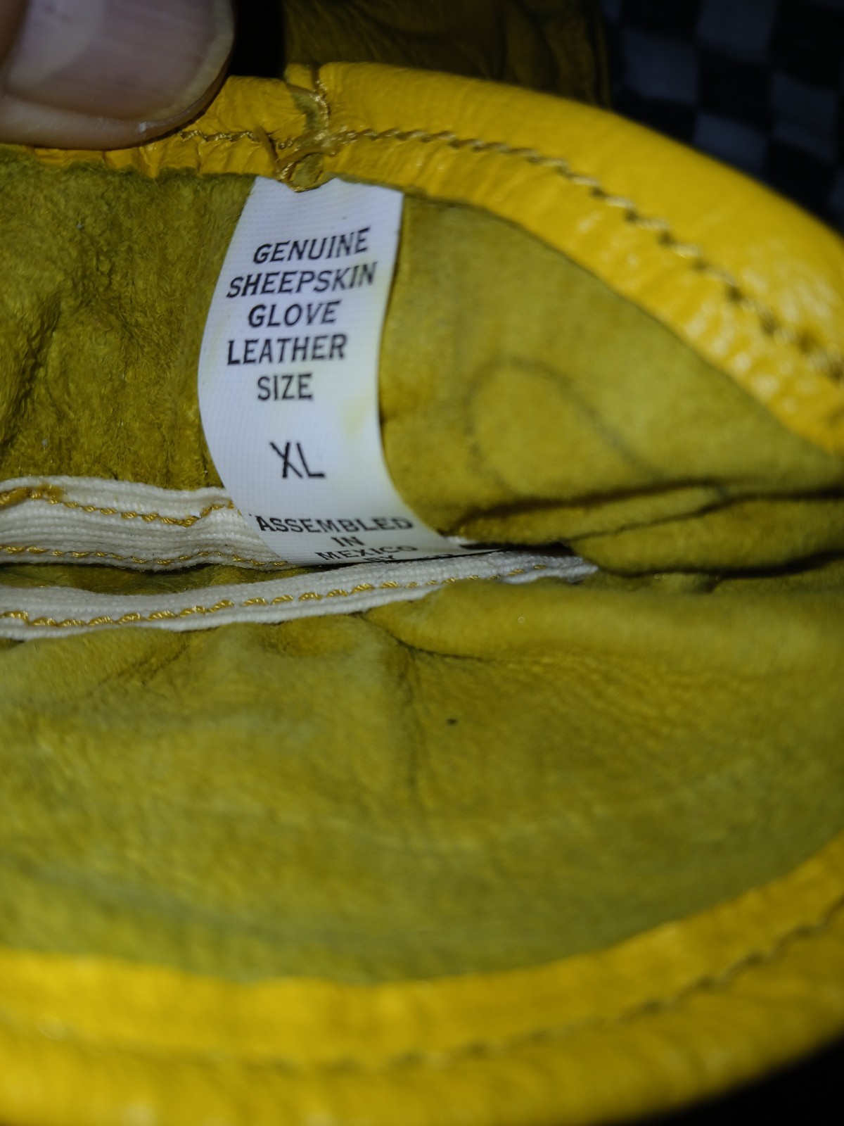 Vintage Mx Gloves Trac-Pro. Yellow / Blue Size XL Motocross, Motorcycle