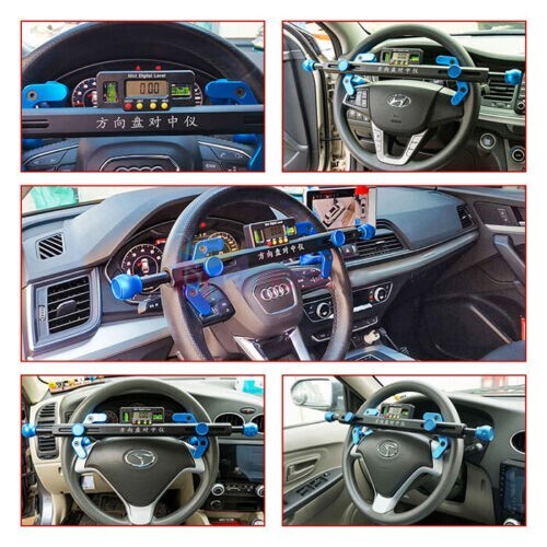 Four Wheel Alignment Steering Wheel Aligner Electronic Display Leveler