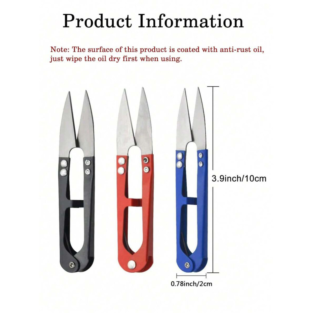 5pcs Sewing Scissors Small Yarn Scissors Mini Thread Scissors Clipper Nippers