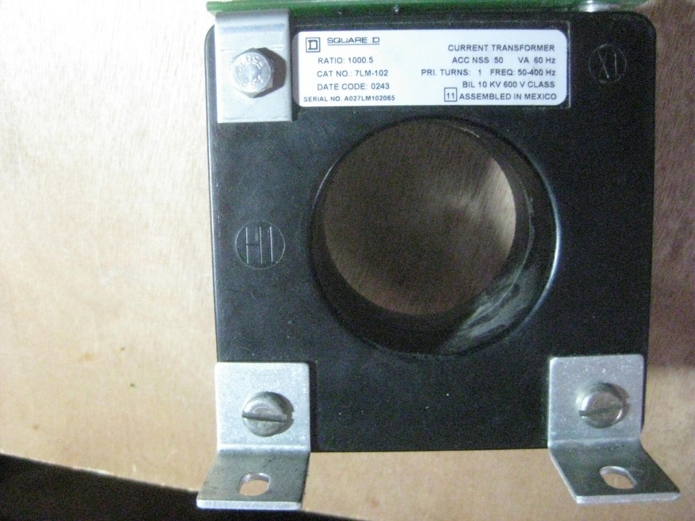 Square D Current Transformer 7LM-102 NEW