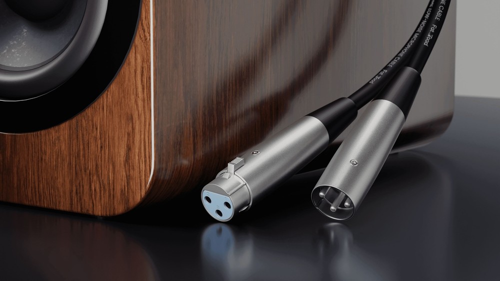 XLR Microphone Cables (6 Pack) by FAT TOAD | 20ft Pro Audio Mic Cord Patch