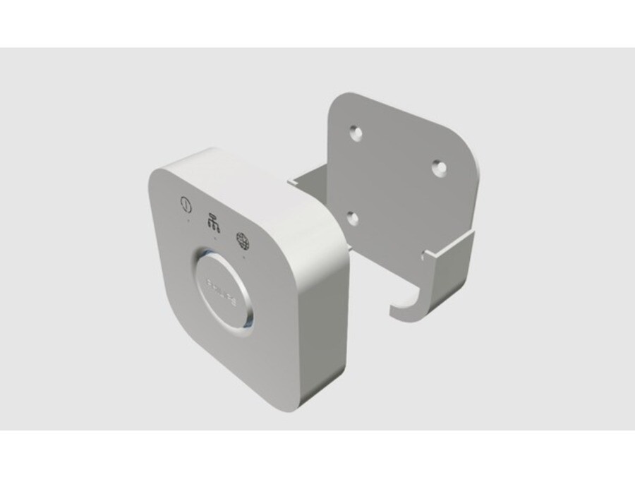 Wall Mount Holder Bracket for Philips Hue Bridge Pro Wireless Lighting System