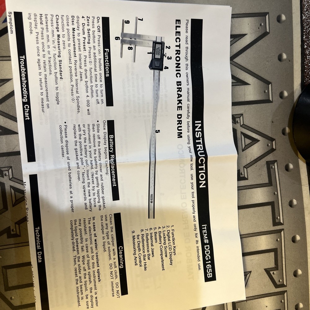 Matco Tools Digital Drum Gauge