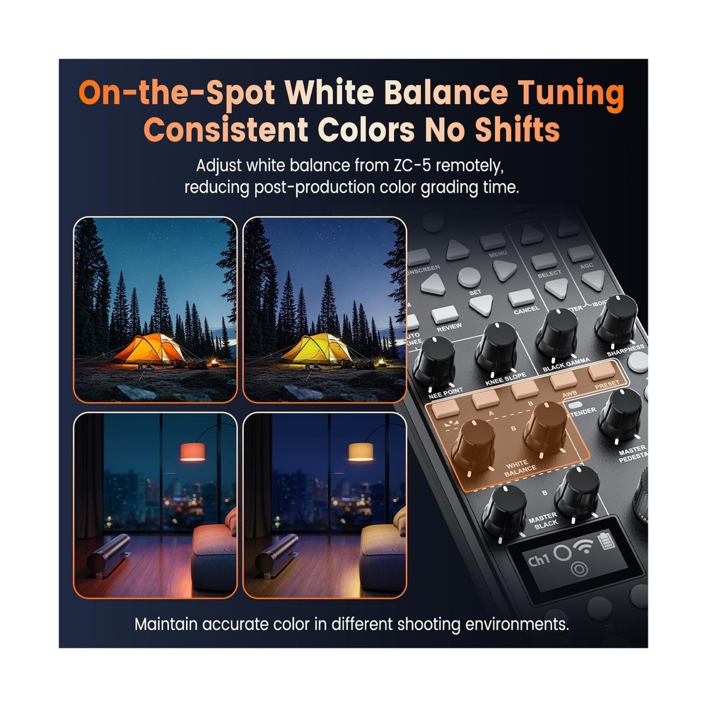 ZC-5 Wireless Camcorder Controller for Canon Professional Cameras