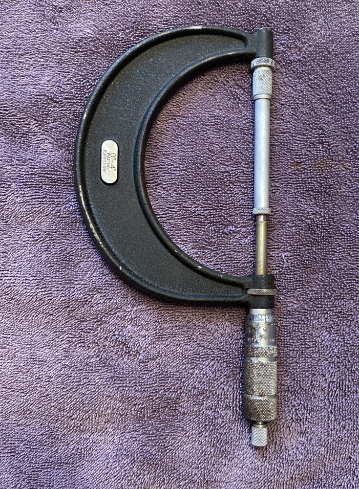 Vintage Central Tool 1”-4” Micrometer
