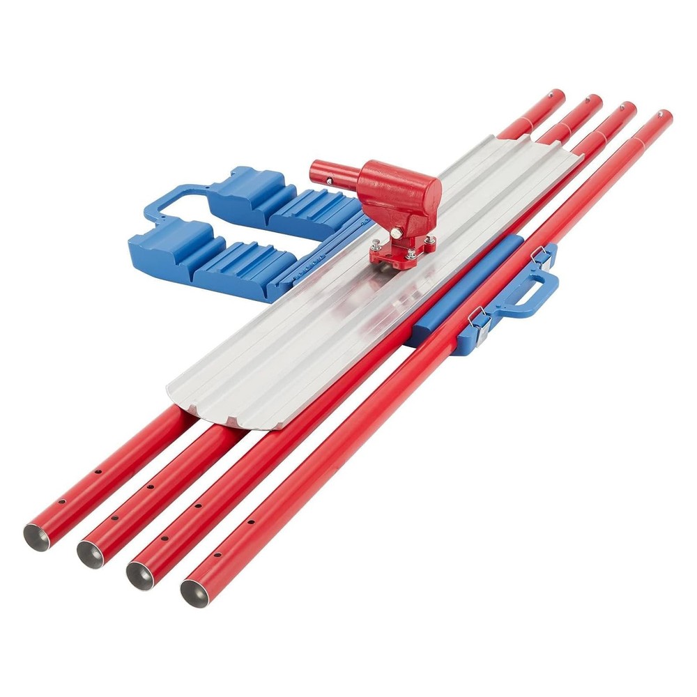Bull Concrete Float 36"x8" Concrete Tool Trowel Float with 4 Handle Round End