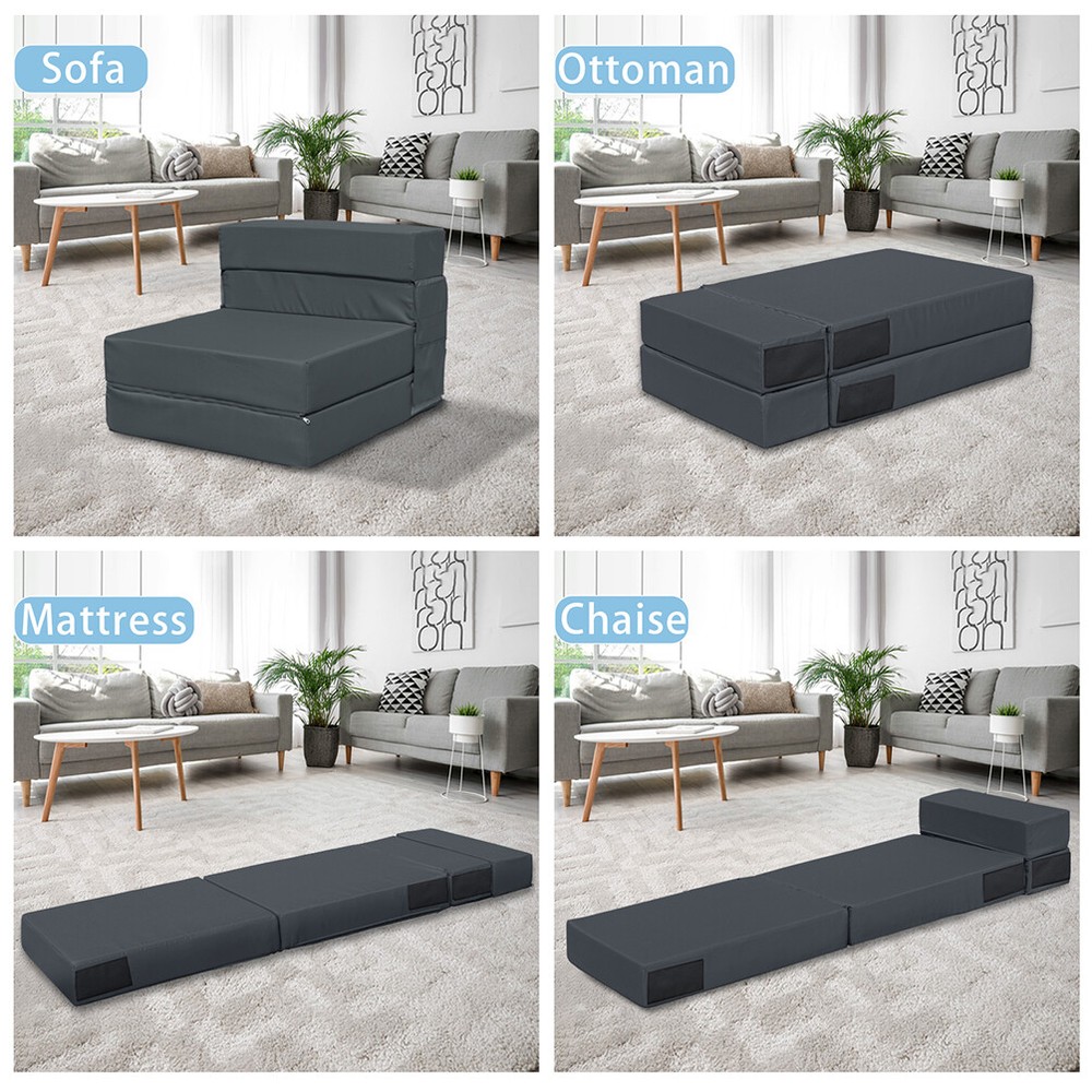 Folding Sofa Bed Convertible Flip Sofa Bed Chair Modern Fold Down Sleeper Sofa