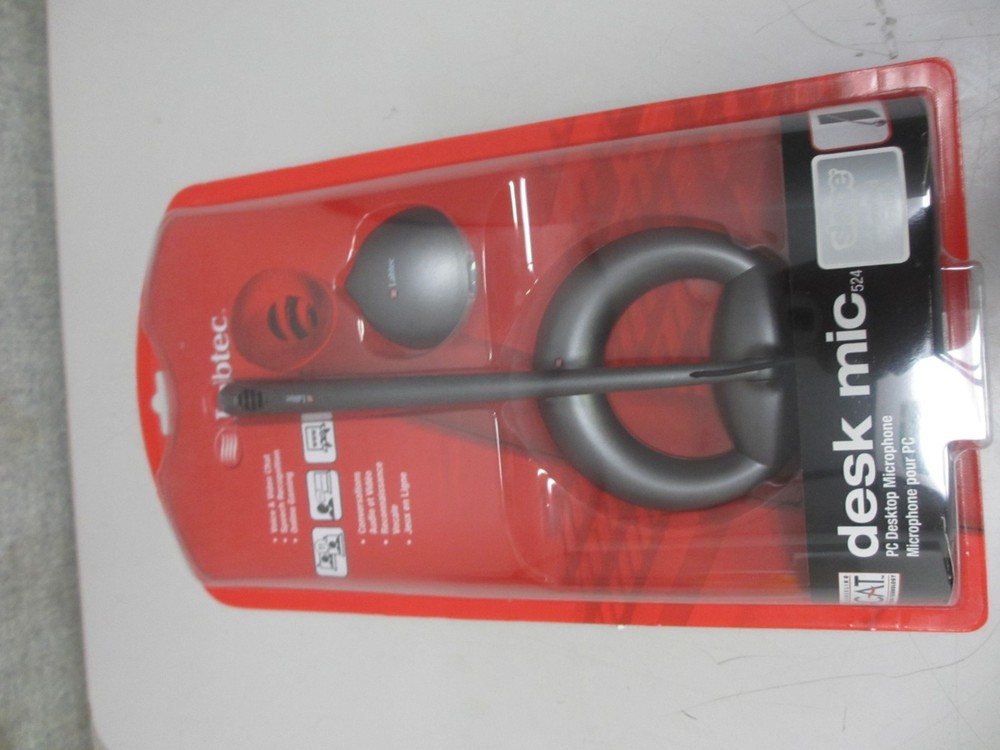 3x Labtec Mic 524 Microphone PC MAC Desktop Computer Unidirectional 980182-0403