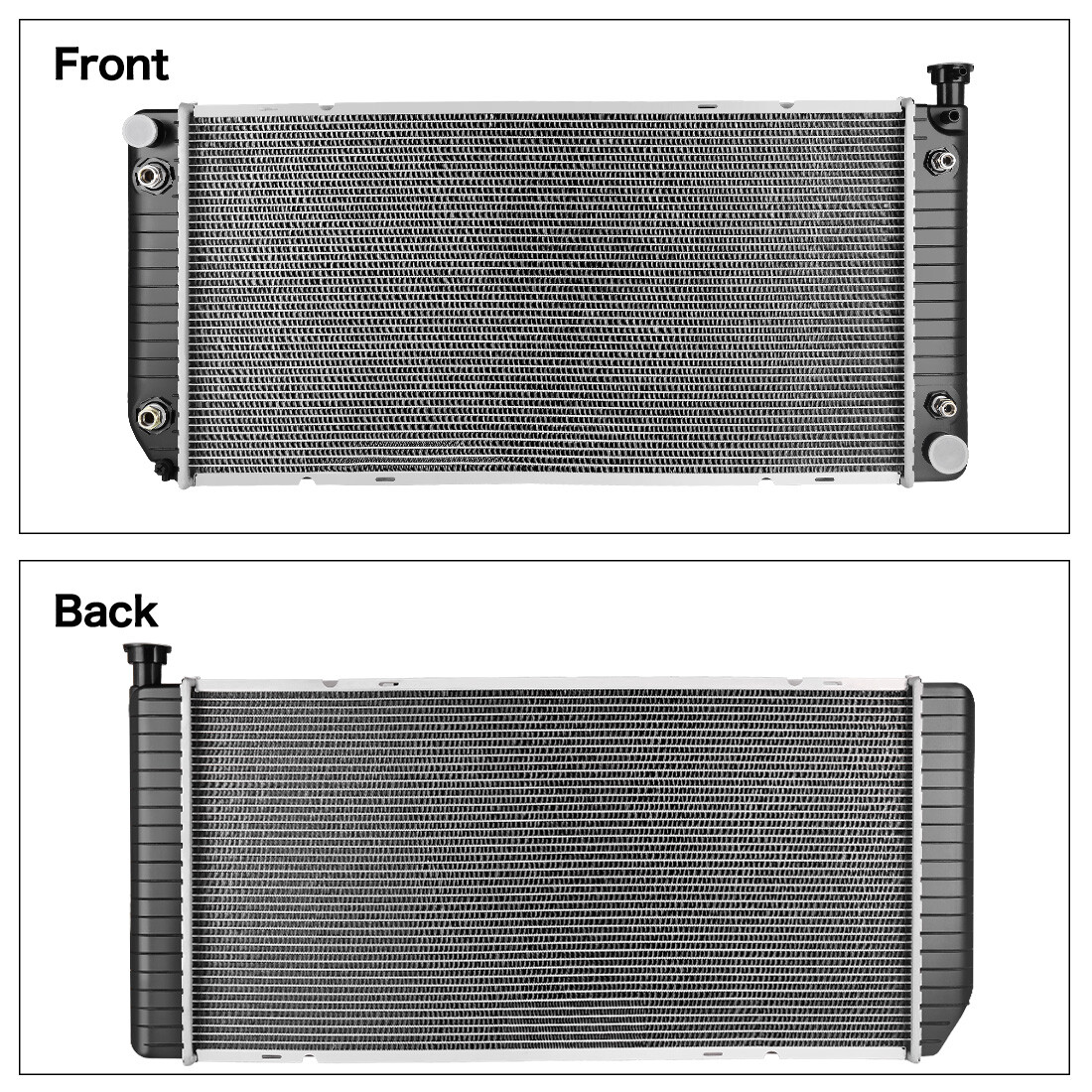 Radiator For 1994-2000 Chevy GMC C/K 1500 2500 3500 Tahoe Yukon W/ 4 Oil Coolers