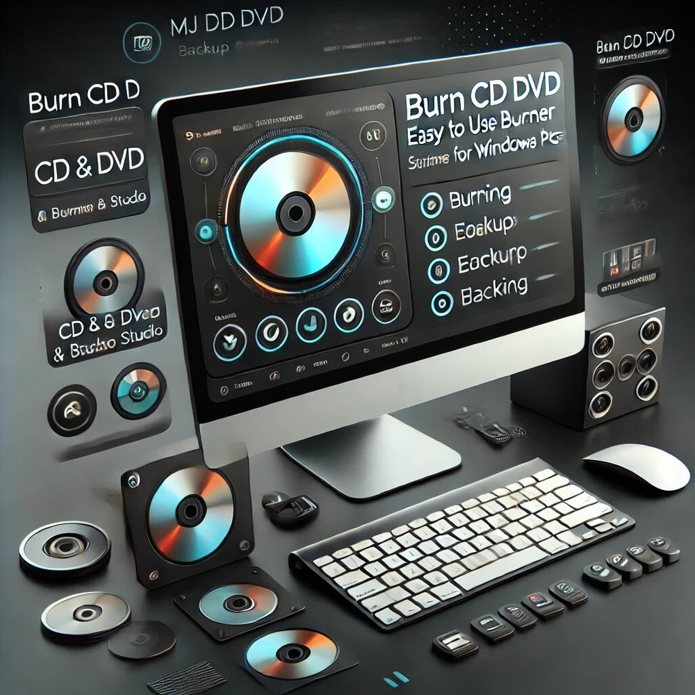 CD Disc Burner Program Rip Copy Non-Protected ISO Create MP3 Audio CD