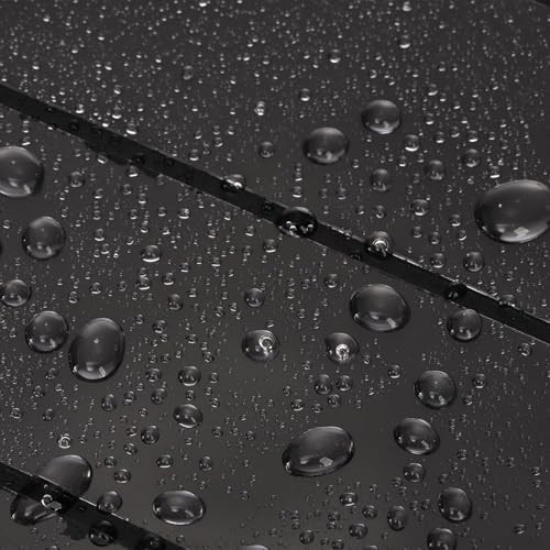 Stamp Album Pages 40 Double-Sided Sheets 9-Hole Inserts, Mixed Sizes, Black