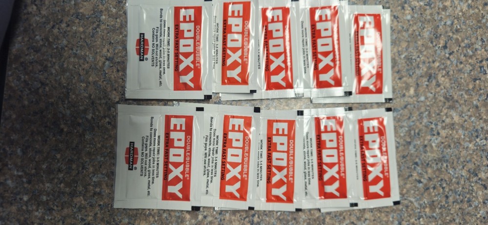 Hardman DOUBLE BUBBLE Epoxy 10 Packs 3.5 Grams