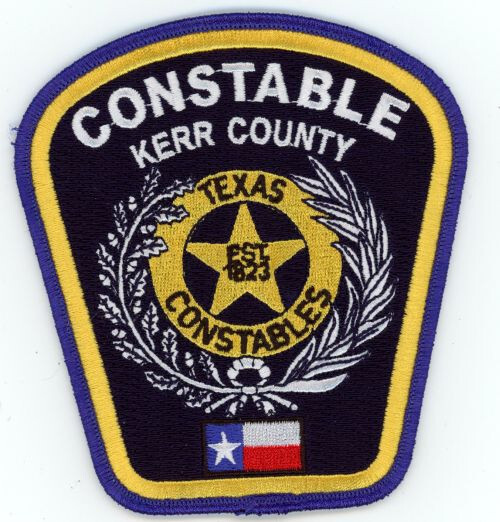 TEXAS TX KERR COUNTY CONSTABLE NICE SHOULDER PATCH SHERIFF POLICE