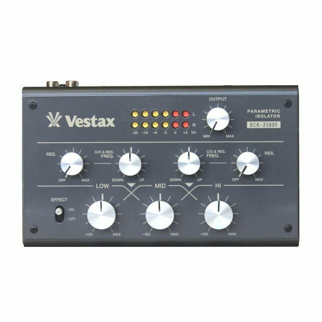 Vestax DCR-2500F Parametric Isolator Made in Japan  NEW
