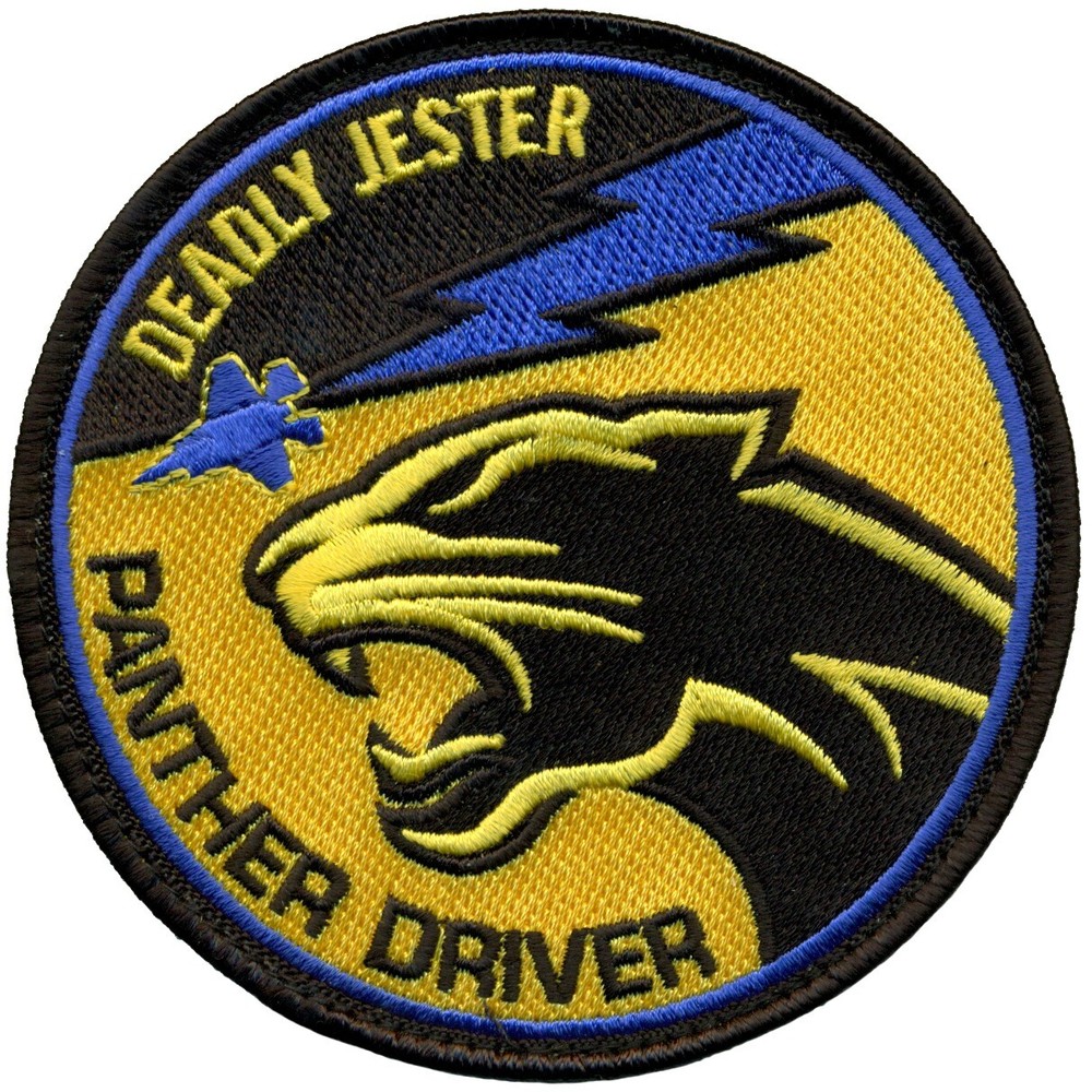 USAF 461st FLIGHT TEST SQUADRON – F-35 PANTHER DRIVER PATCH