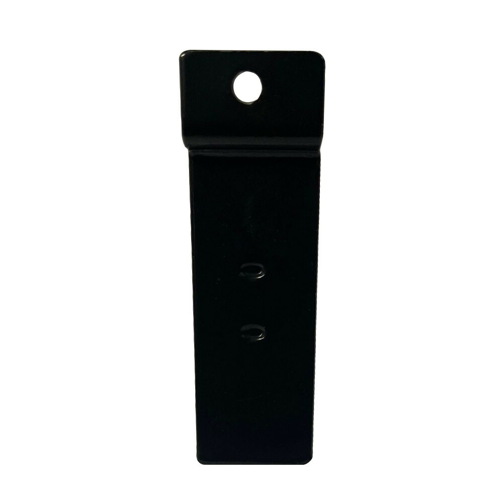 6" Slatwall Hook Panel Display Hooks, 1/4" Thickness Metal, Black - PACK 24
