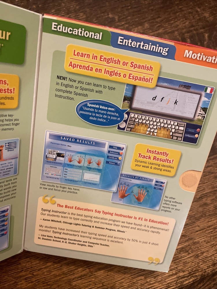 Individual Software Typing Instructor Platinum New Sealed