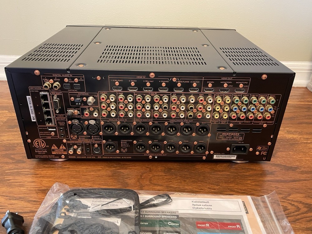 Marantz AV8801 AV Pre Tuner – High-End 11.2 Channel Processor MINT CONDITION