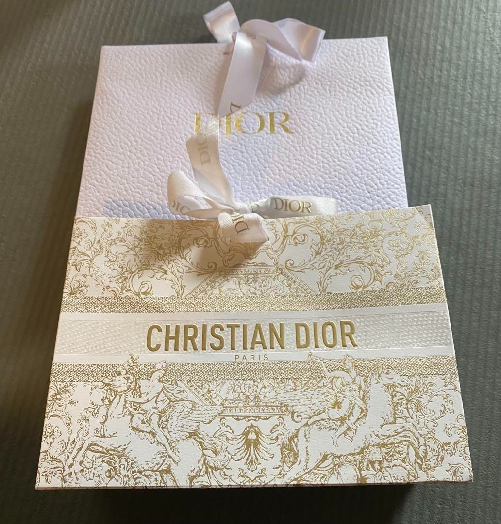 [Set of 9] Authentic Dior Limited Multicolor Gift Shopping Paper Bags w/Ribbons