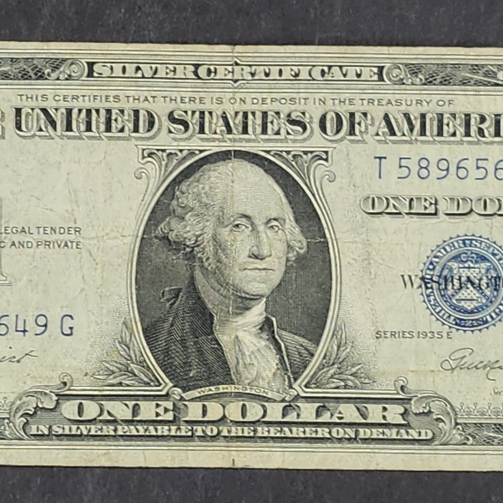 One Dollar Silver Certificate 1 1928B Funnyback 2 1935E